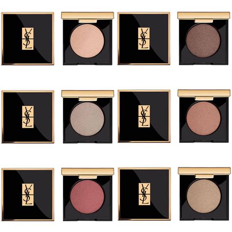 YSL satin eye shadows